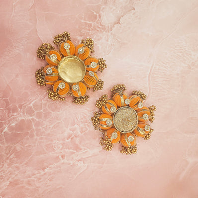 Golden Pollen T-light Holder