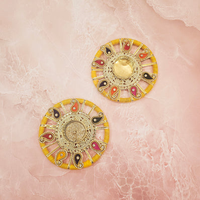 Round Paisley T-light Holder