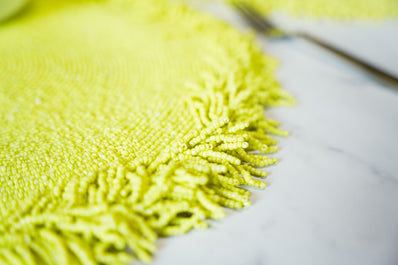 Yellow Tassel Placemat