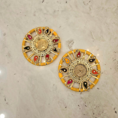 Round Paisley T-light Holder