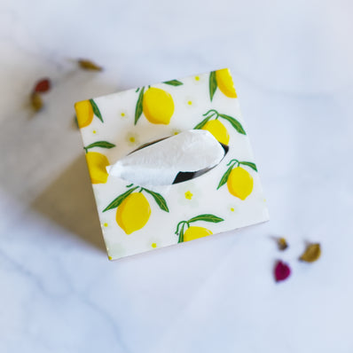 Lemonella Square Tissue Box
