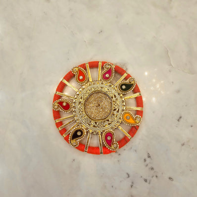 Round Paisley T-light Holder