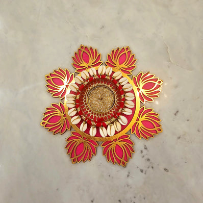 Lotus Shell Rangoli