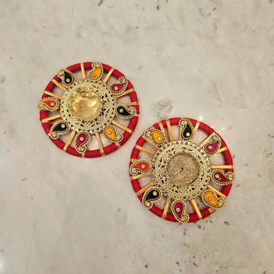 Round Paisley T-light Holder