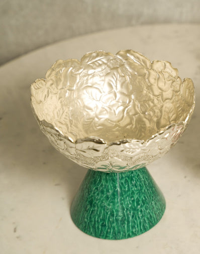 Emerald Rosy Bowl