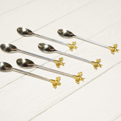 Honey Bee Dessert Spoon Set