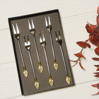 Leaf Fruit Fork Set