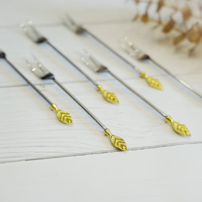 Leaf Fruit Fork Set