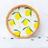 Lemonella Round Tray
