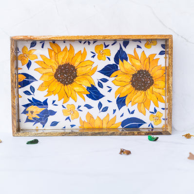 Mustard Glow Rectangle Tray