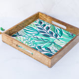 Ivy Mint Square Tray