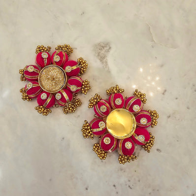 Golden Pollen T-light Holder