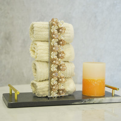 Sequence Floral Towel Holder