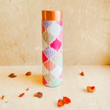 Multicoloured Moroccon Copper Bottle