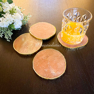 Red Jasper Agate Coasters