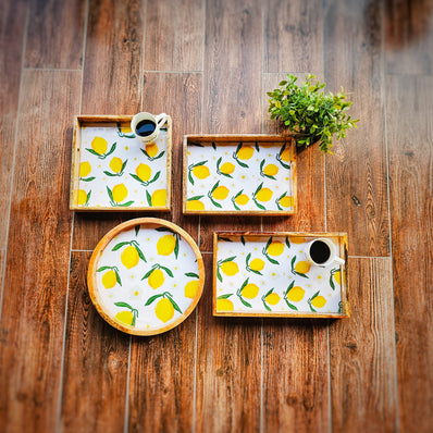 Lemonella Square Tray