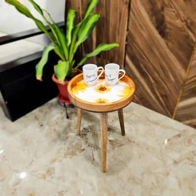 Sun Glow Round Table