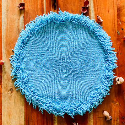 Blue Tassel Placemat