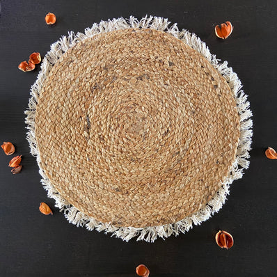 Jute Round Tassel Placemat