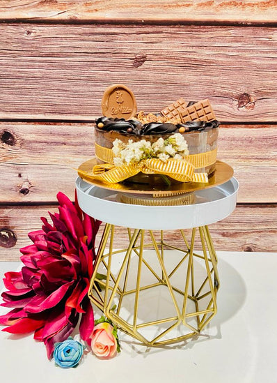 Swirl Metal Cake Stand