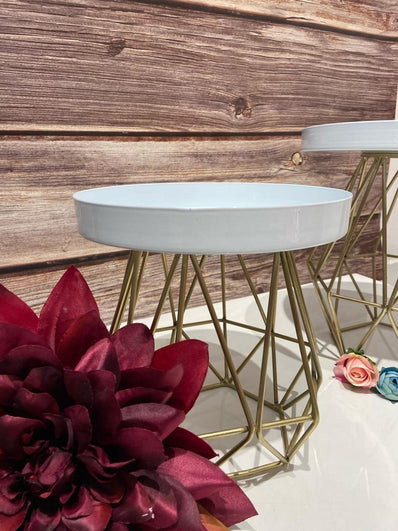 Swirl Metal Cake Stand